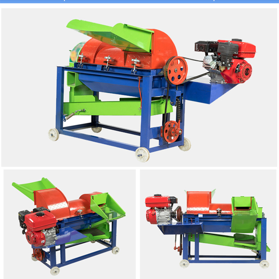 Multifunctional Motor Gasoline Engine Diesel Engine Maize Sorghum Sheller Corn Thresher