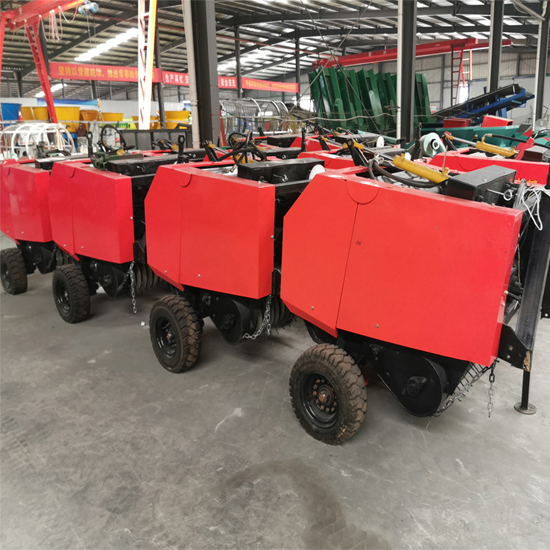 Tractor Mounted 3 Point Wheat Hay And Round Pine Straw Baler Machine For Sale