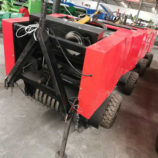 Tractor Mounted 3 Point Wheat Hay And Round Pine Straw Baler Machine For Sale