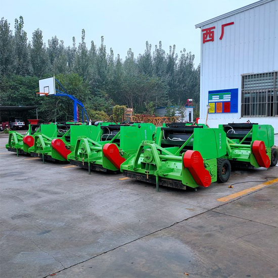 Tractor Mounted Rice Straw Corn Silage Packing Mini Round Hay Baler Machine Alfalfa Grass Wrapper Roll Baler