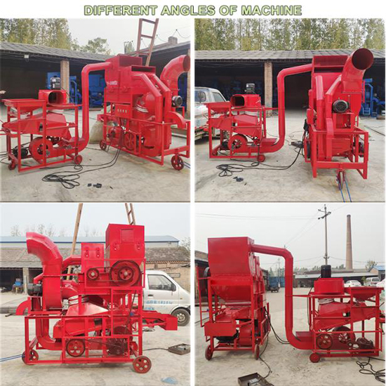 combined peanut sheller with cleaning equipment groundnut sheller plant