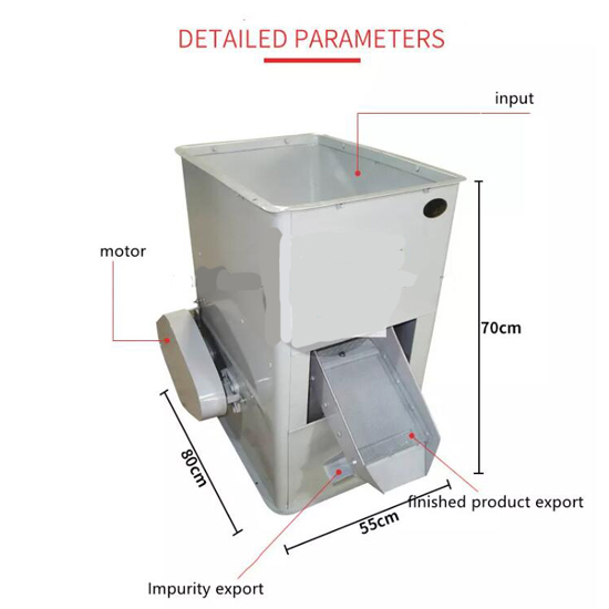 Low price wheat destone rice stone separate rice paddy destoner and husk removing machine