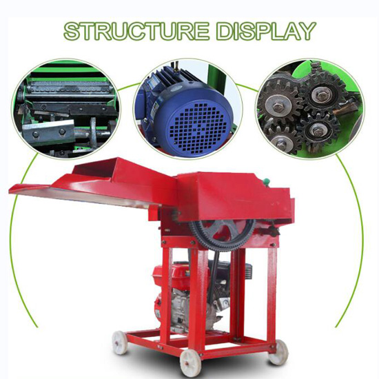 Large quantity best selling agricultural chaff cutter grass cutter for cattle feed silage chopping machine