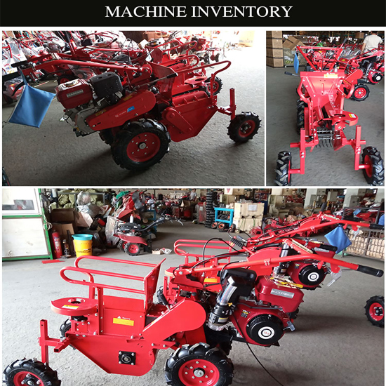 Best selling Dry and wet corn harvester hand working tractor mini maize combine harvester