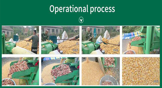 Top sales Factory Supply Diesel 6 T/h Corn Thresher Maize Sheller Machine For Sale
