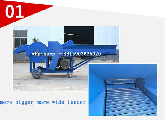 Best selling Agricultural Grass And Weds Hand Chopper Machine Straw Cursher Chaff Cutter For Animals Feed