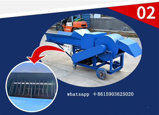 Best selling Agricultural Grass And Weds Hand Chopper Machine Straw Cursher Chaff Cutter For Animals Feed