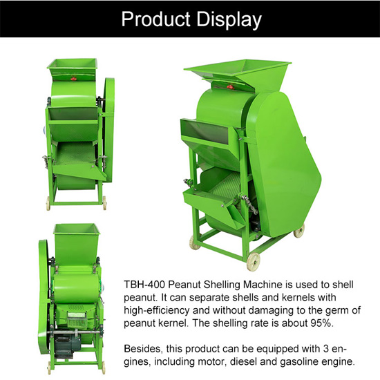 Best quality Full automatic reliable price peeling peanut shell machine for sale groundnut decorticator machine