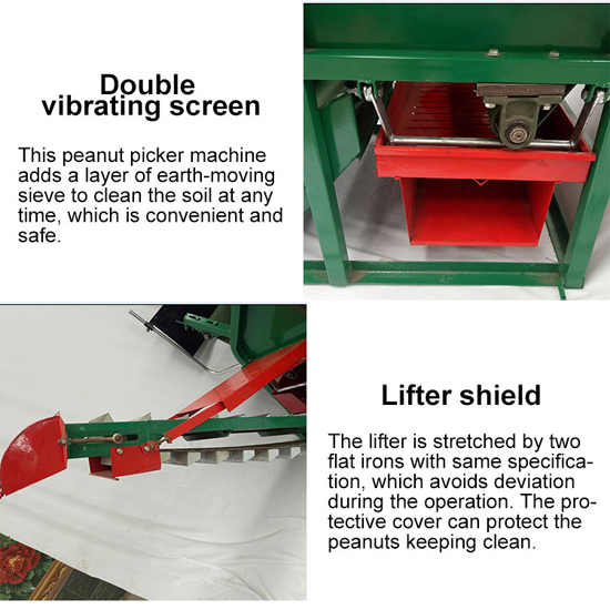 Best selling Agriculture supply groundnut peanut picker harvesting machine price