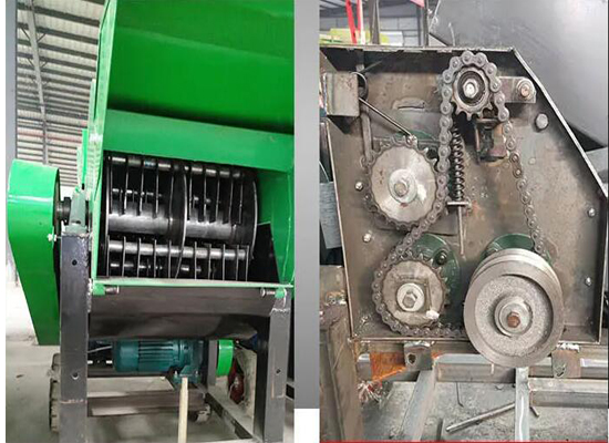 Best selling Agricultural Grass And Weds Hand Chopper Machine Straw Cursher Chaff Cutter For Animals Feed