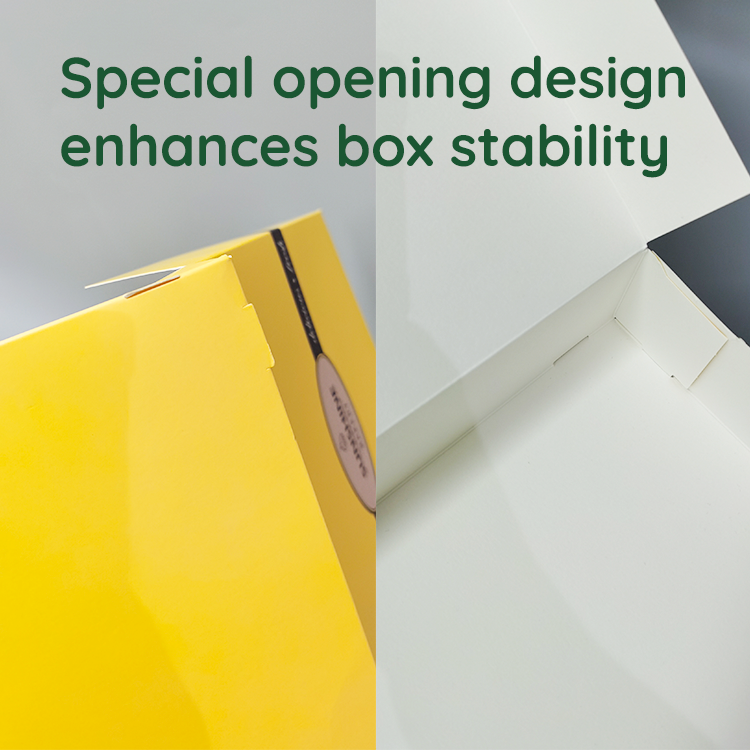 BDL Custom Food Grade Foldable Pastry Takeaway Snack Cookie Donut Waffle Packaging Box
