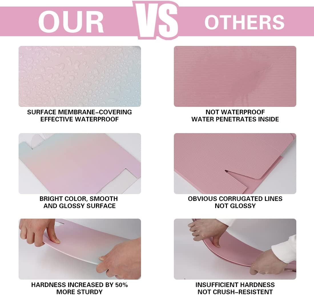 BDL Custom Mailer Printed Pink Red Apparel Boxes Corrugated Mailer Box 