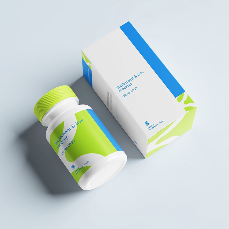 BDL Custom Printed Product Box Capsule Pharmaceutical Folding Carton Medicine Packaging Boxes