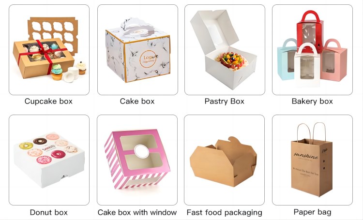 BDL Matt Lamination Paper Christmas Cracker Box For Candies Chocolate Wedding Favor White Box Packaging With Window