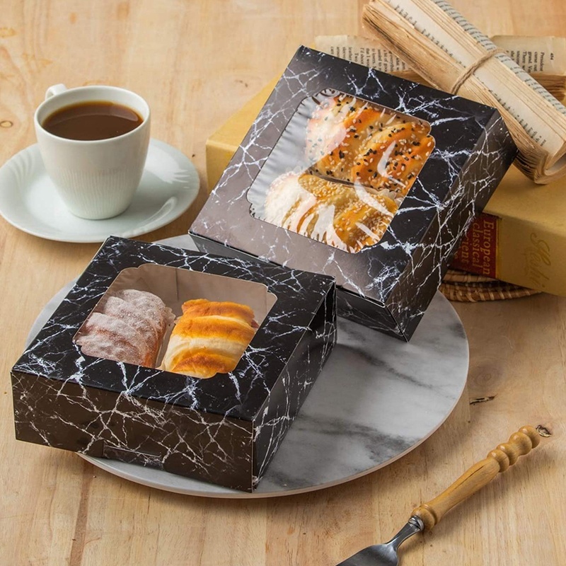 BDL factory Cheap Mini White Gray And Black Cake Packaging Cake Sliced Shaped Corrugated Paper Packaging Boxes for cake