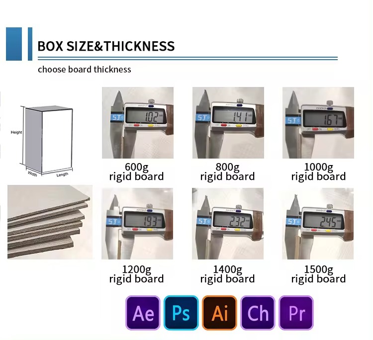 BDL Free Design Custom Luxury Flip Folding Wrapping Paper Gift Box Magnets Environmentally Friendly Logo Gold Foil Stamp