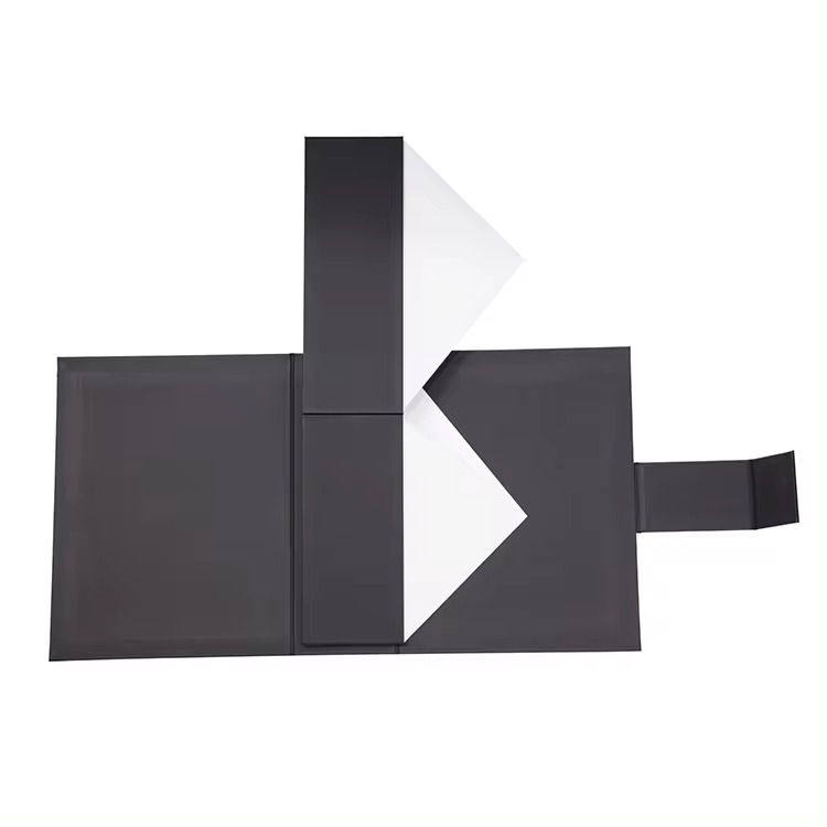 BDL Luxury Book Shaped Custom Logo Cardboard Paper Handmade Folding Gift Packaging Boxes with Magnetic Closure