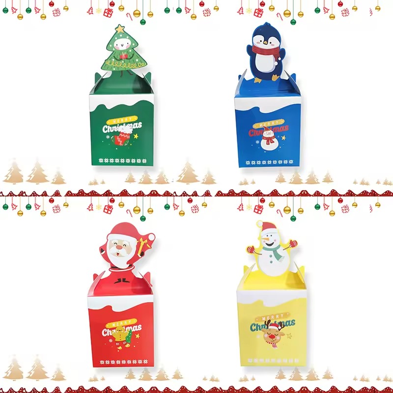 BDL Creative New Christmas Gift Box New Year Apple Packaging Ping An Fruit Box Wholesale Fruit Gift Empty Box