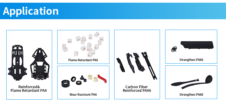 GG High strength PA66 high rigidity automotive parts fiber pa66 toughened modified engineering plastic particle