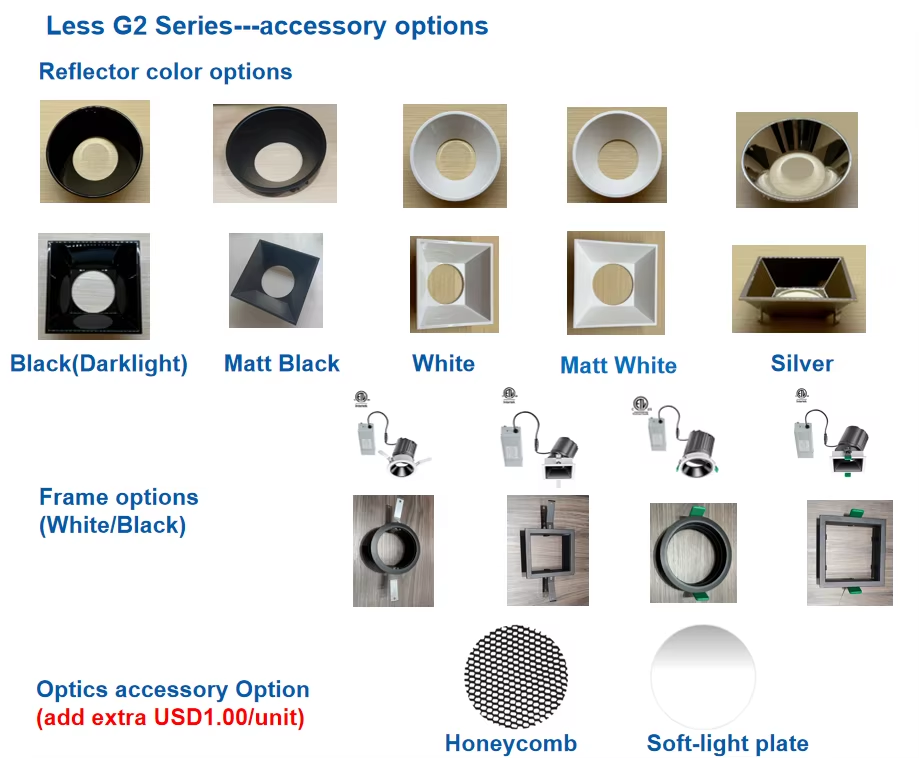 High Lumen COB Recessed Ceiling Downlight Round 12W Trimless Led Down Lights