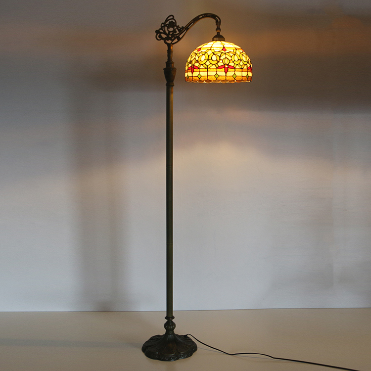 Discover the Charm of Longhuijing Tiffany Lamps: Stained Glass Floor Lamp