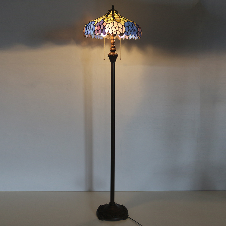 Enhance Your Home with Longhuijing Tiffany Stained Glass Floor Lamp