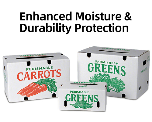 BDL China Factory Waxed 5kg 10kg 20kg 25kg waterproof cardboard box For Fresh Produce And Seafood