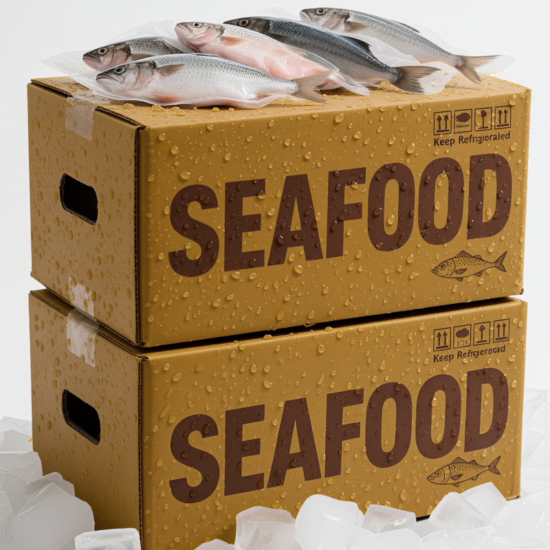 BDL Heavy Duty Waxed Agricultural And Produce Packaging Carton