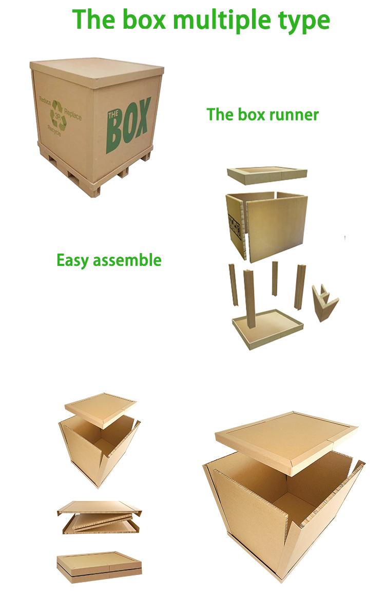 BDL Custom Size Heavy-Duty Honeycomb Cardboard Packaging Box for Industrial Transport