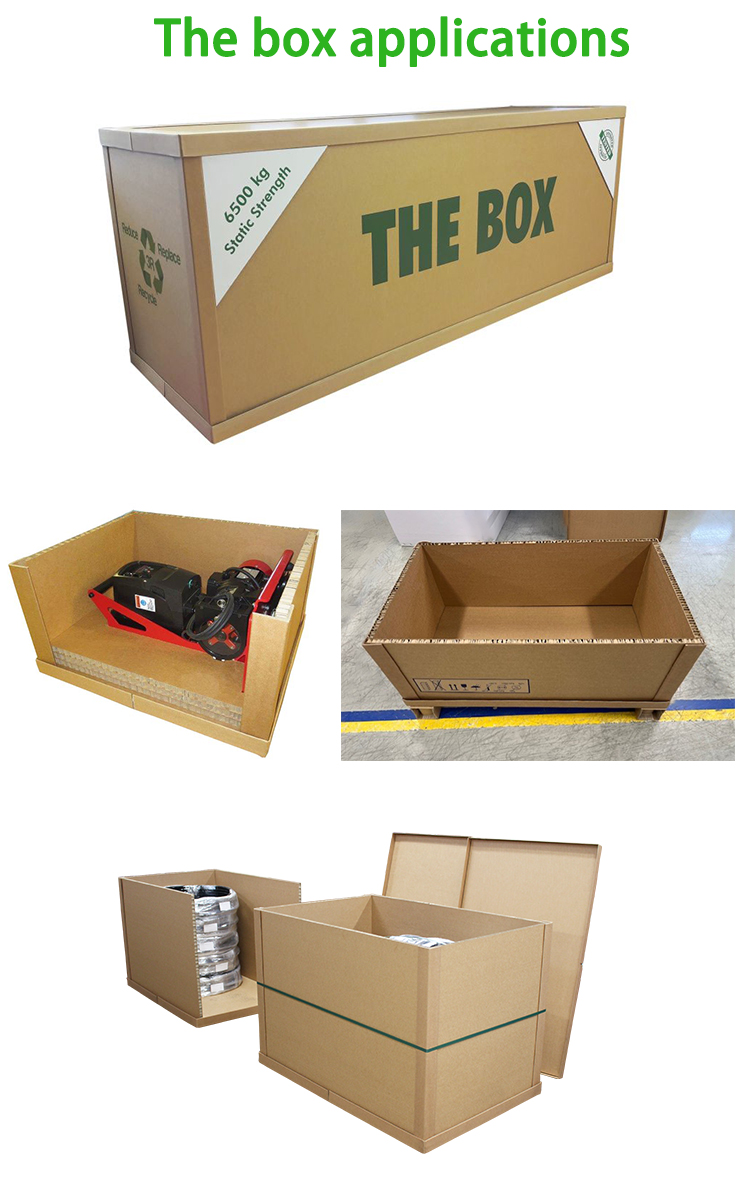 BDL Custom Size Heavy-Duty Honeycomb Cardboard Packaging Box for Industrial Transport