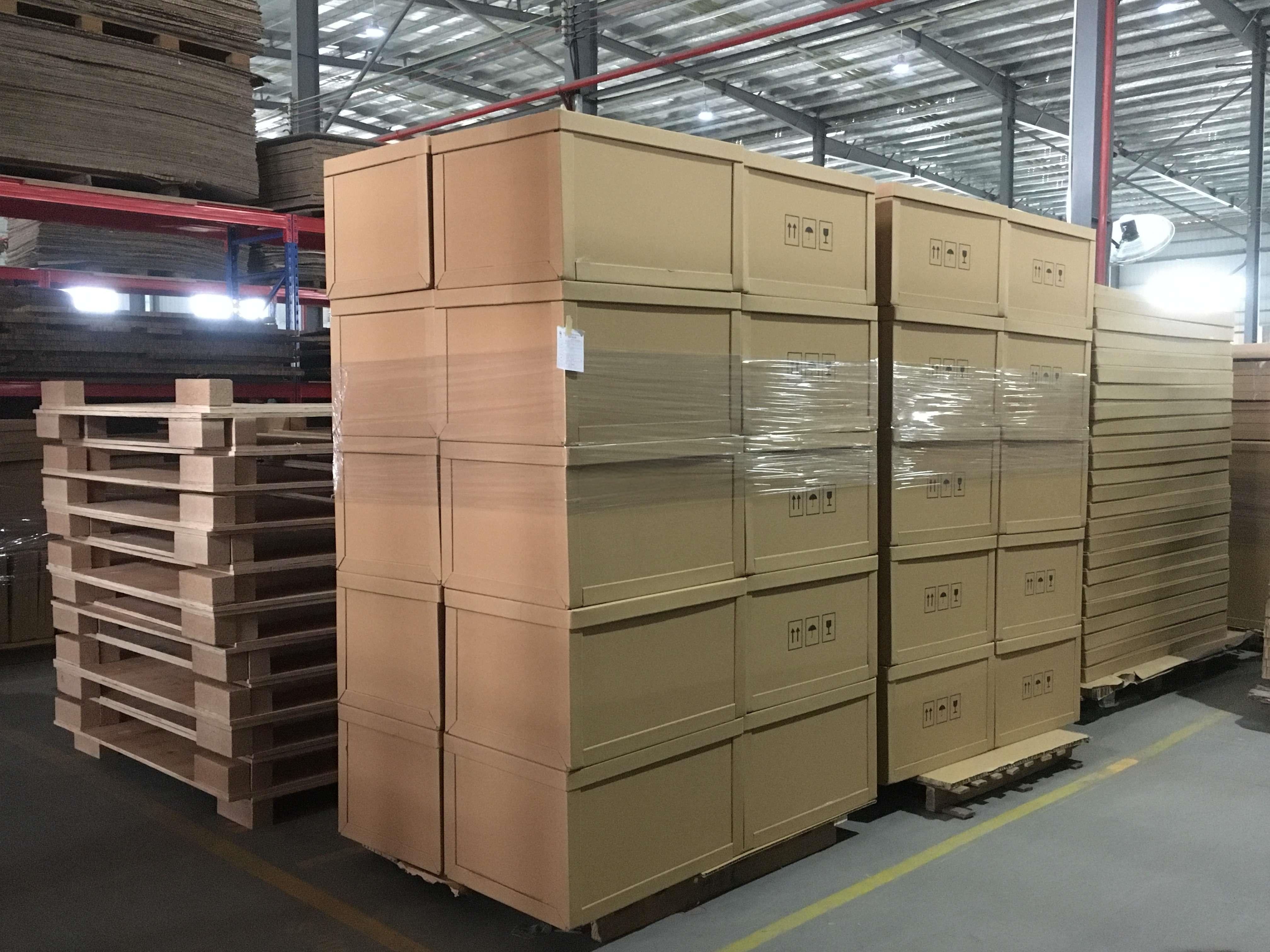 Custom Heavy Duty Waterproof Corrugated Honeycomb Collapsible Shipping Carton Box For Durable Packaging Product