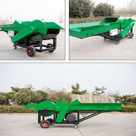 Best selling Agricultural Grass And Weds Hand Chopper Machine Straw Cursher Chaff Cutter For Animals Feed