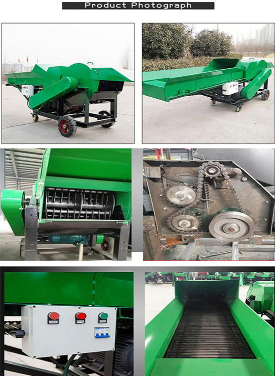 Best selling Agricultural Grass And Weds Hand Chopper Machine Straw Cursher Chaff Cutter For Animals Feed