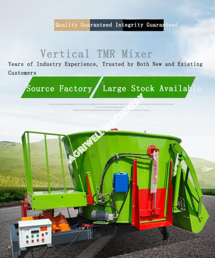 Professional Feed Mixer High-Tech Grass Crushing Equipment Low Loss Feed Machine Cow Sheep