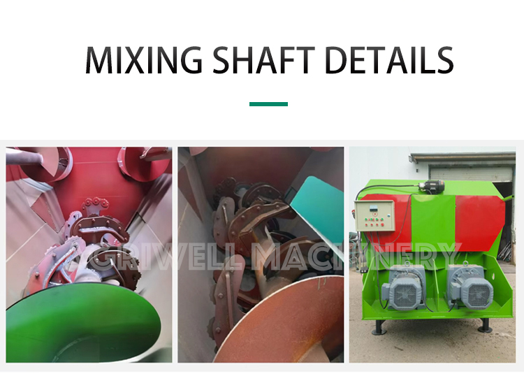 Automatic Horizontal Cow Feed Tmr Feed Mixer Mixing Machine