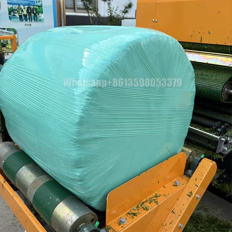 Diesel Engine type Alfalfa Bailing Machine Corn Stalk Baler Silage Wrapper Machine Round Hay Baler