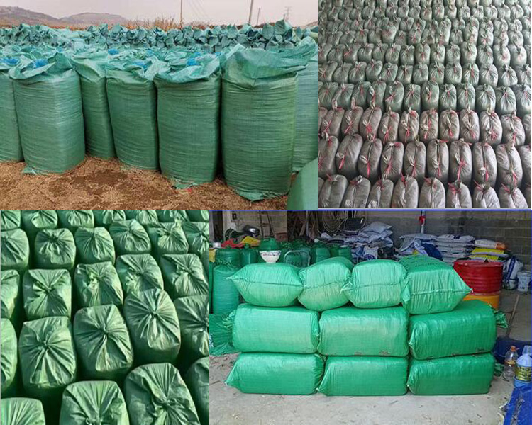 square hay baler corn silage hay bale wrapping machine for sale