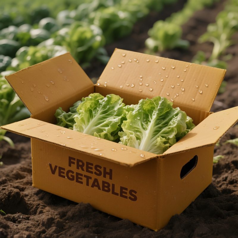 BDL Waterproof Corrugated Carton Box for Fruits Vegetables Seafood Frozen Meat and Export Shipping