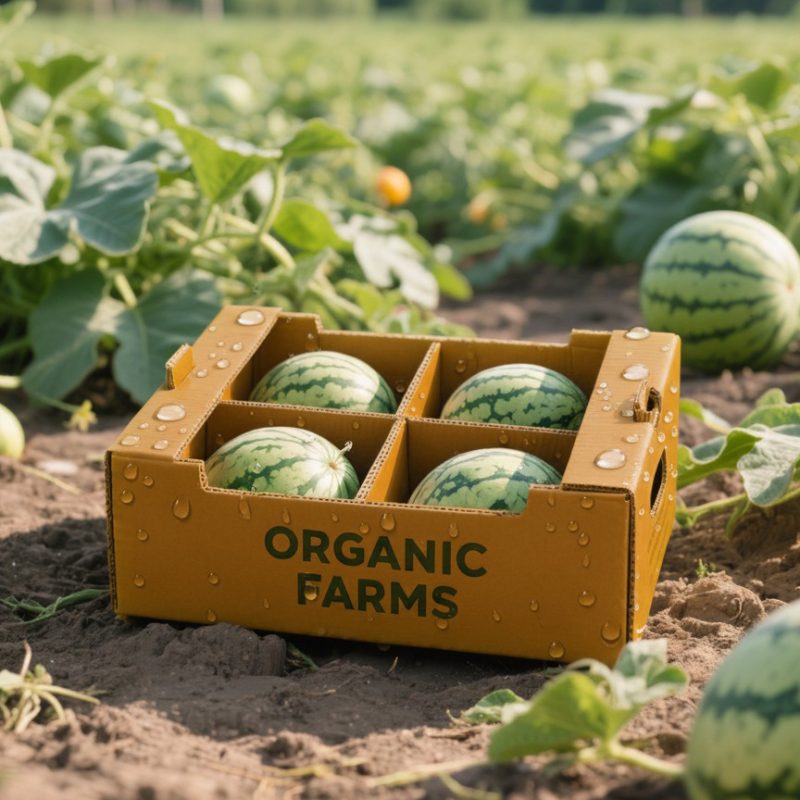 BDL Waterproof  Carton Box for Fruits Vegetables Seafood Lobster and Frozen Food Export
