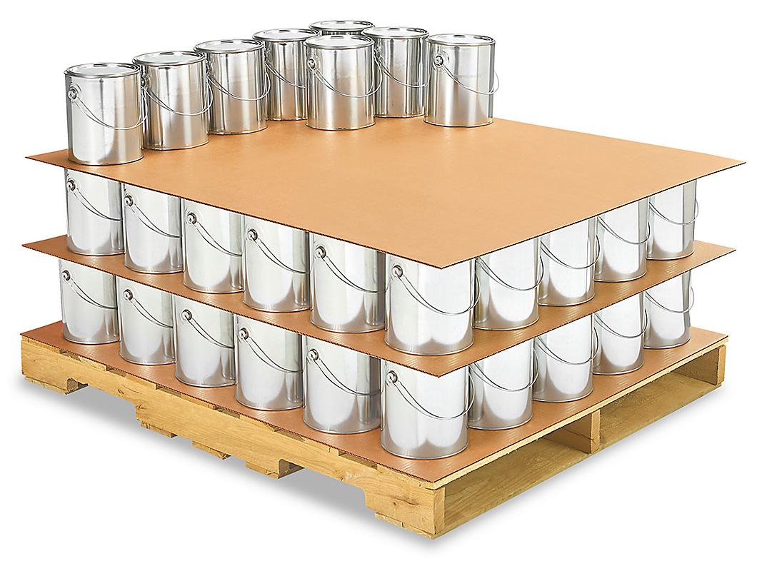 BDL Top Rated Kraft Recyclable Sheet Thin Pallet Cardboard Slip Sheets for Heavy Objects