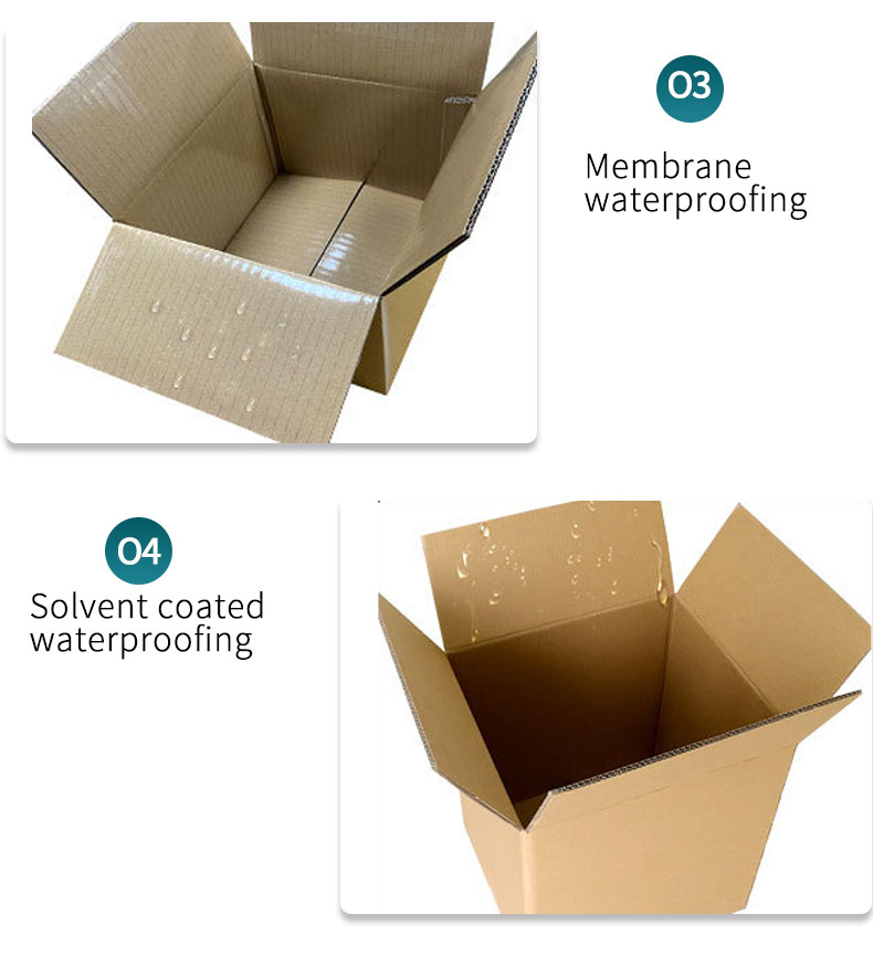 BDL Manufacturer Paraffin Wax Coated Carton  Accepted Waterproof Box