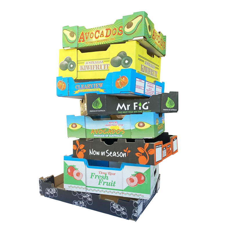 BDL Custom Cardboard Grape Fruit And Vegetable Box Package for Shipping