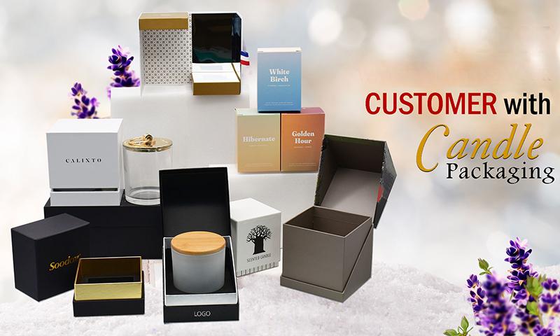 BDL Luxury Two-Piece Rigid Candle Packaging Box With Custom Logo