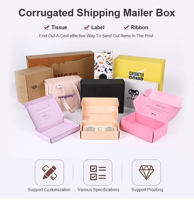 BDL One Pull Easy Tear Strip Mailer Box For Fast Unboxing