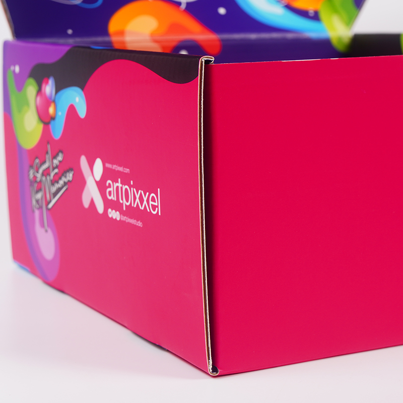 BDL Custom Printed Interior Corrugated Mailer Box for E-commerce Brands