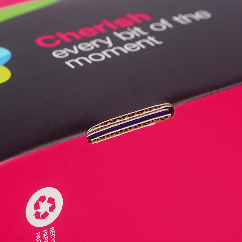 BDL Custom Printed Interior Corrugated Mailer Box for E-commerce Brands