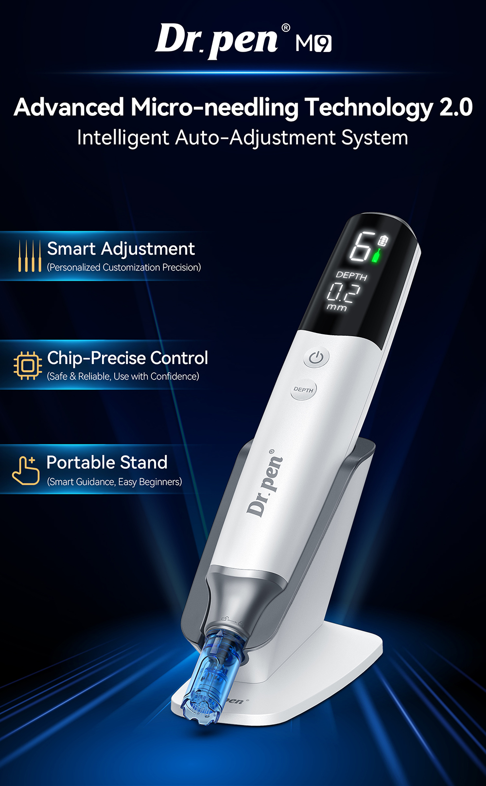 Microneedling pen M9