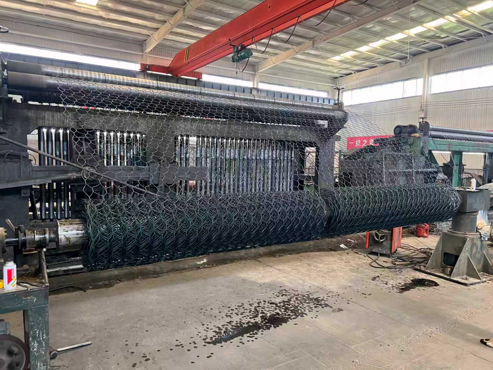 Gabion mesh production workshop