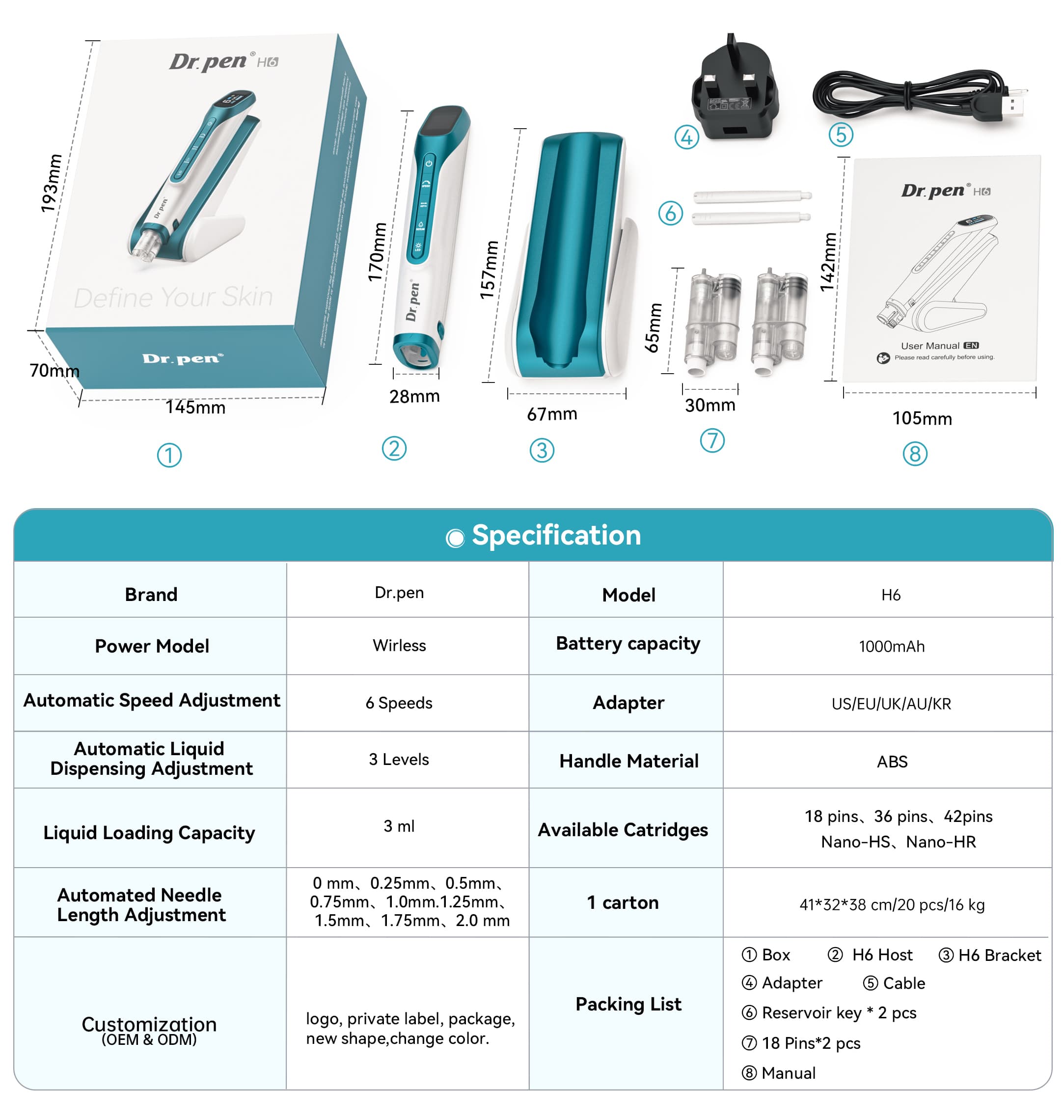 Hydra Pen (H6)
