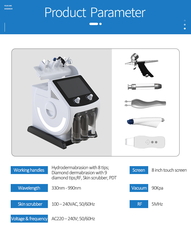 Portable Hydro-Facial device